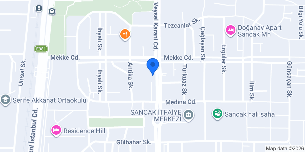 Sancak spot konumu