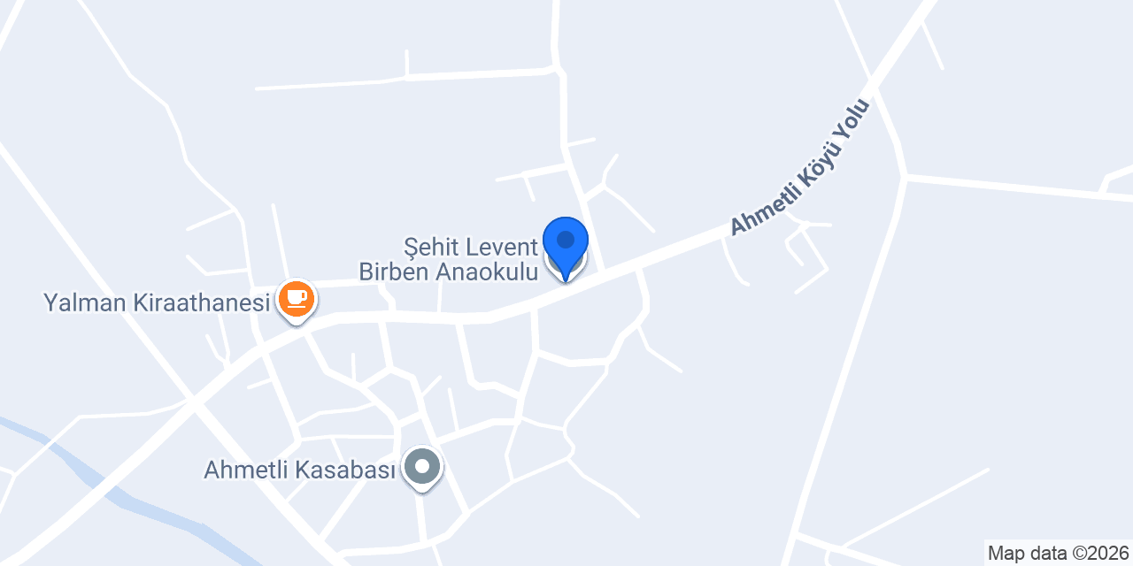 Şehit Levent Birben Anaokulu konumu