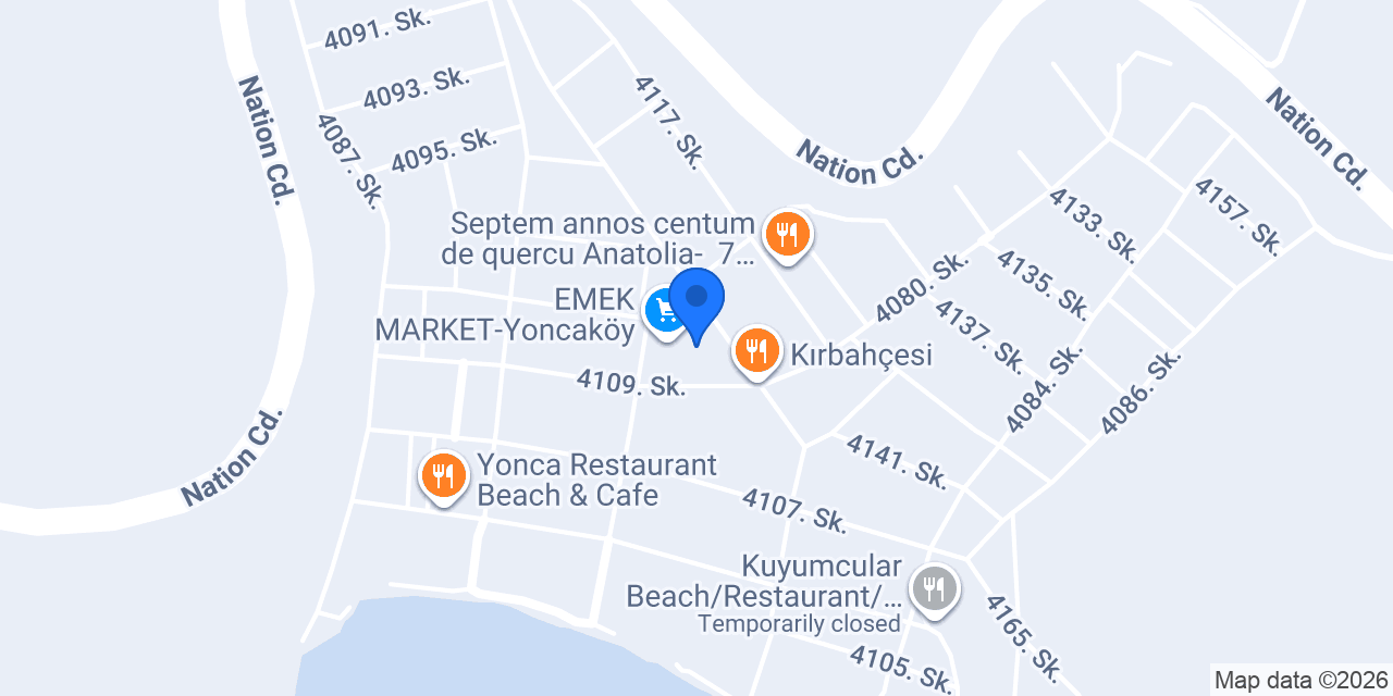 YONART YAPI GAYRİMENKUL konumu