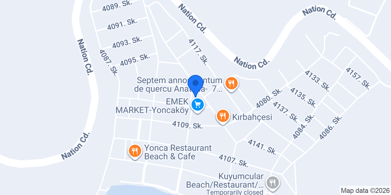 Yoncaköy Emlak konumu