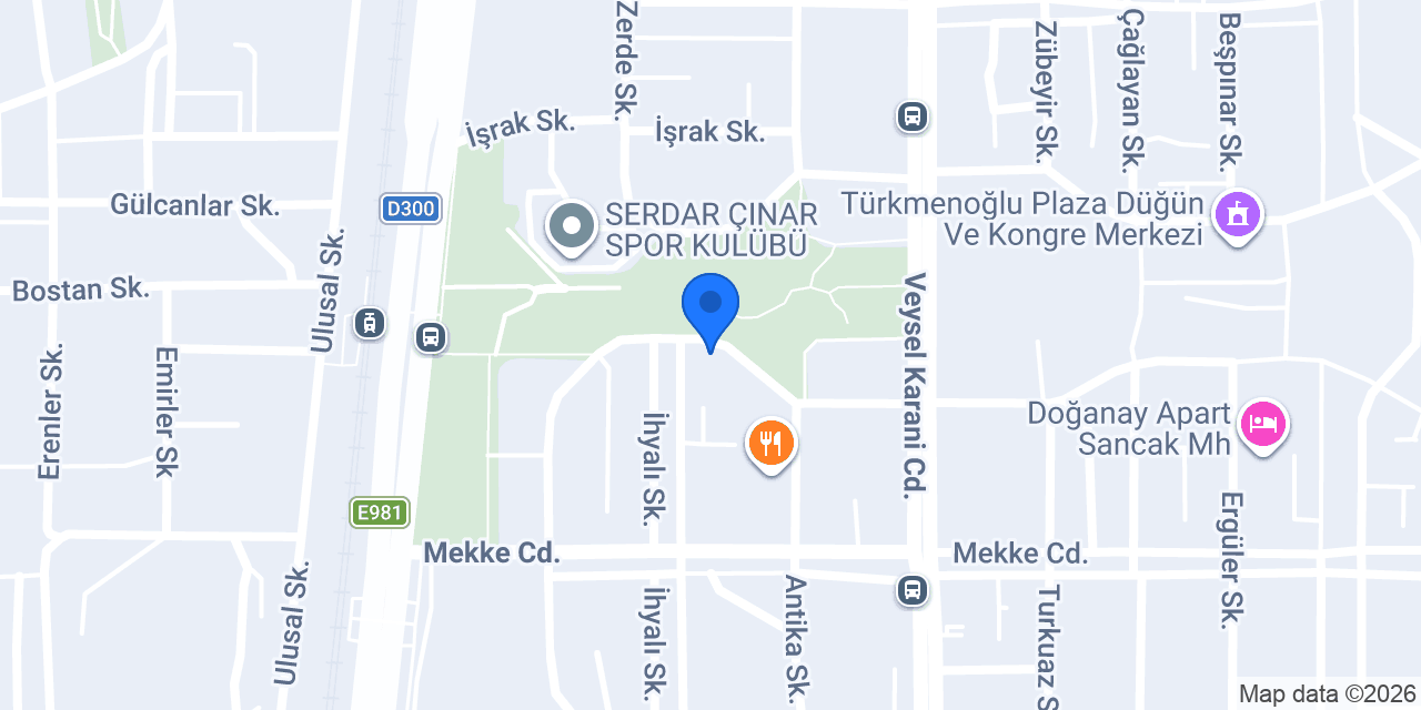Oses Çiğ Köfte konumu