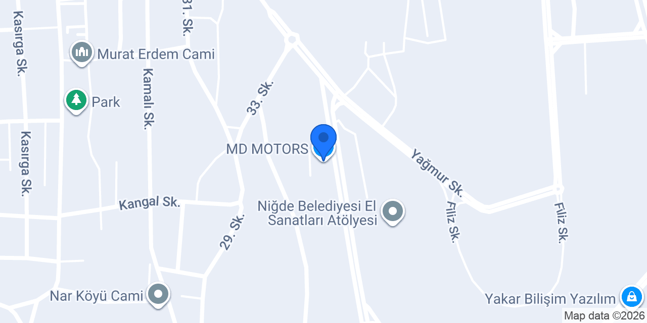 MD MOTORS konumu