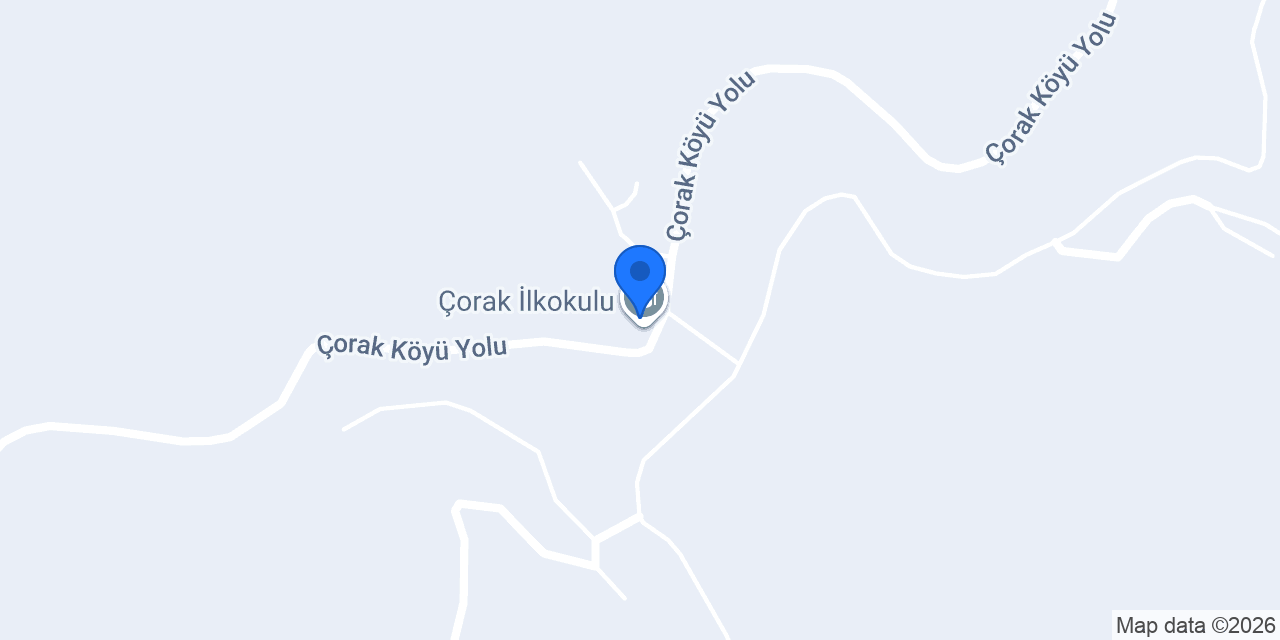 Çorak İlkokulu konumu