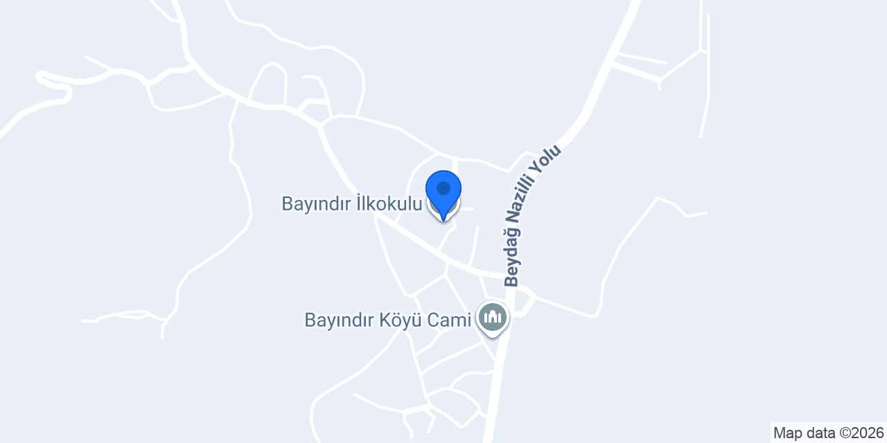 Bayındır İlkokulu konumu