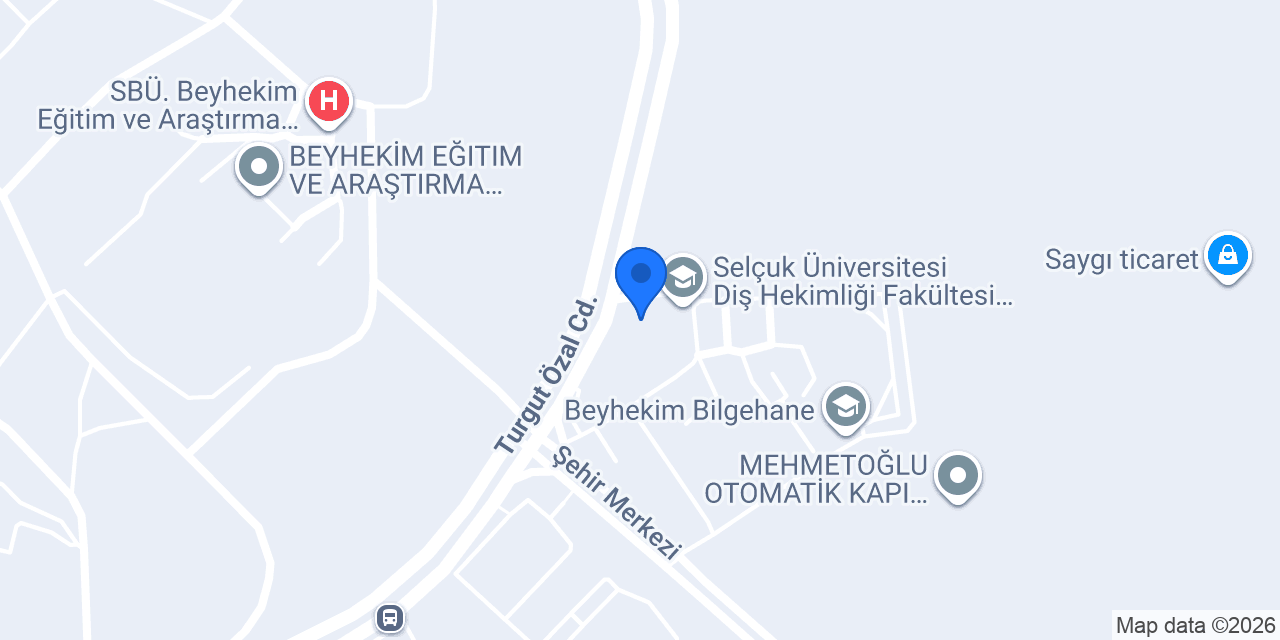 Yurtiçi Kargo Yazır konumu