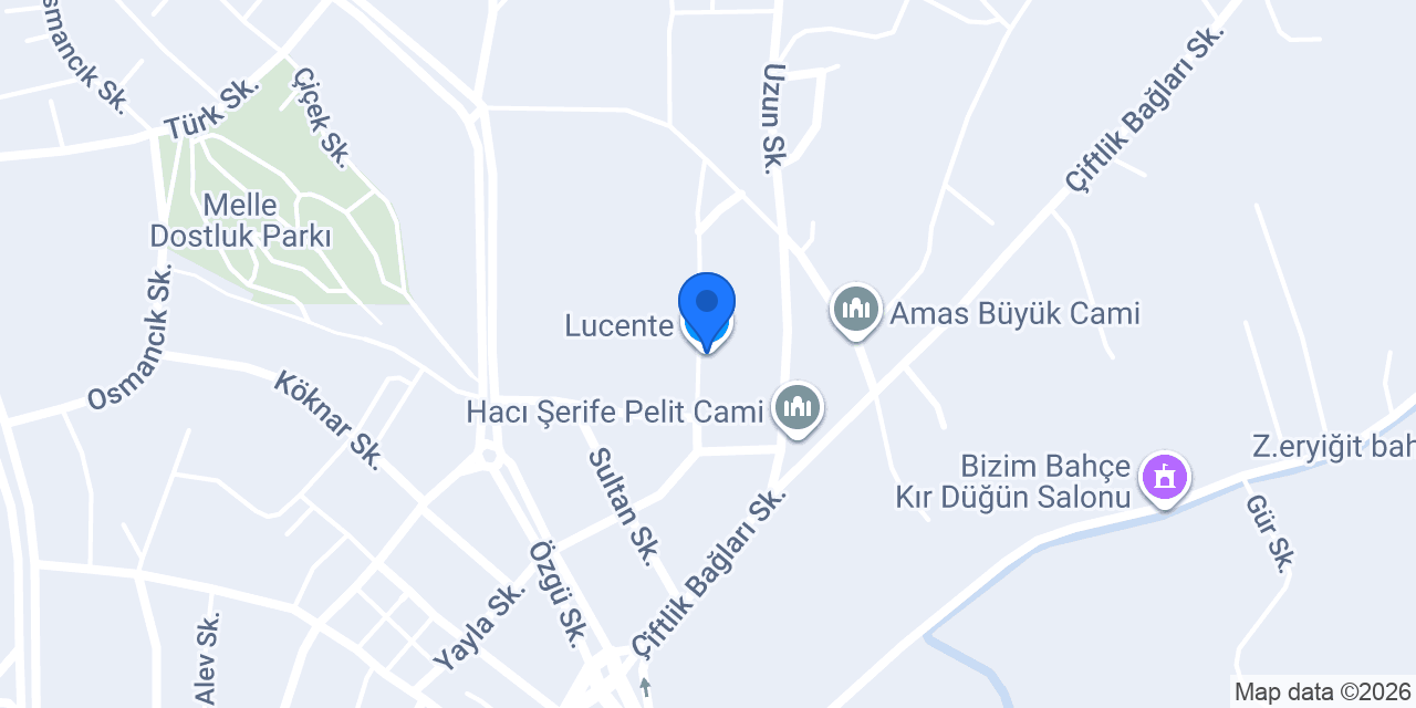 Lucente konumu