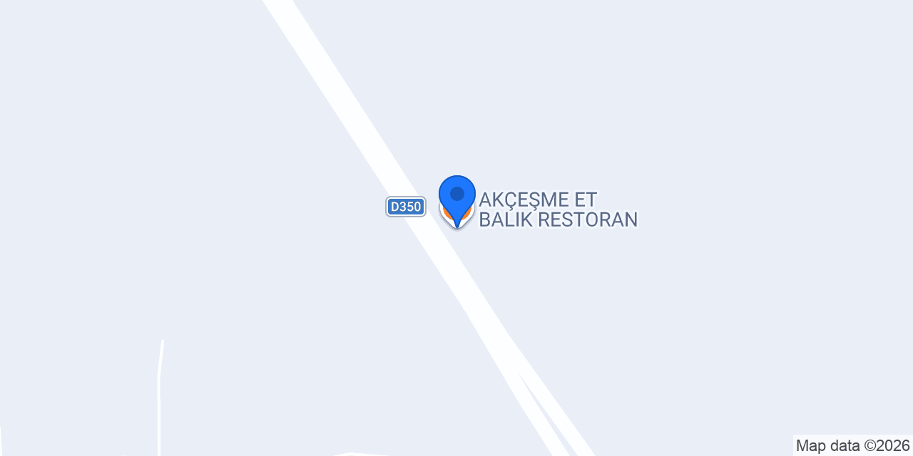 AKÇEŞME ET BALIK RESTORAN konumu