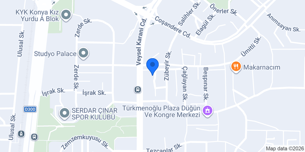 Özşen Rent A Car konumu