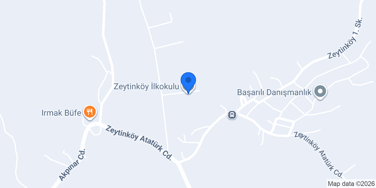 Zeytinköy İlkokulu konumu