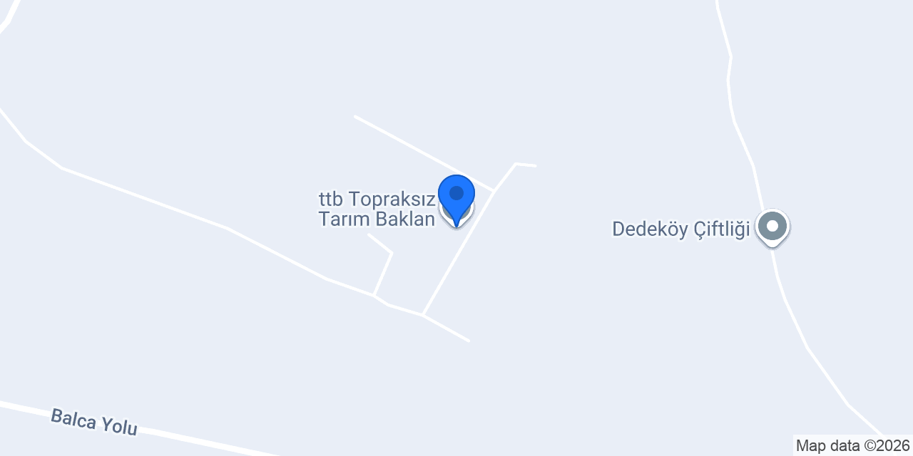 ttb Topraksız Tarım Baklan konumu