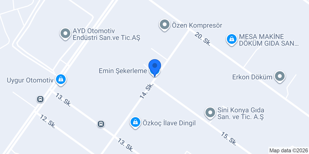 Emin Şekerleme konumu
