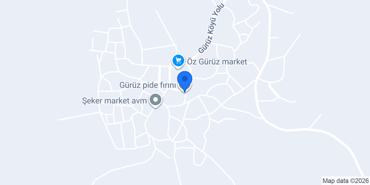 Gürüz pide fırını konumu
