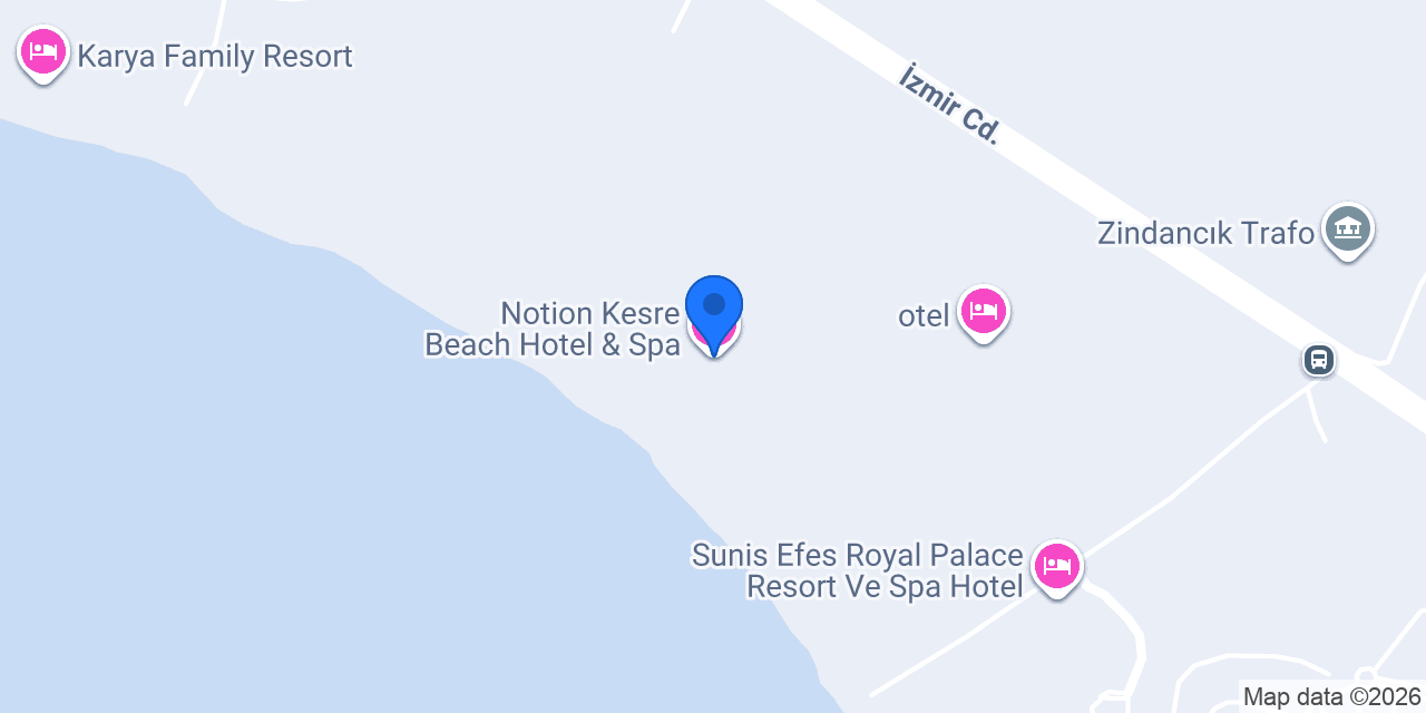 Notion Kesre Beach Hotel & Spa konumu