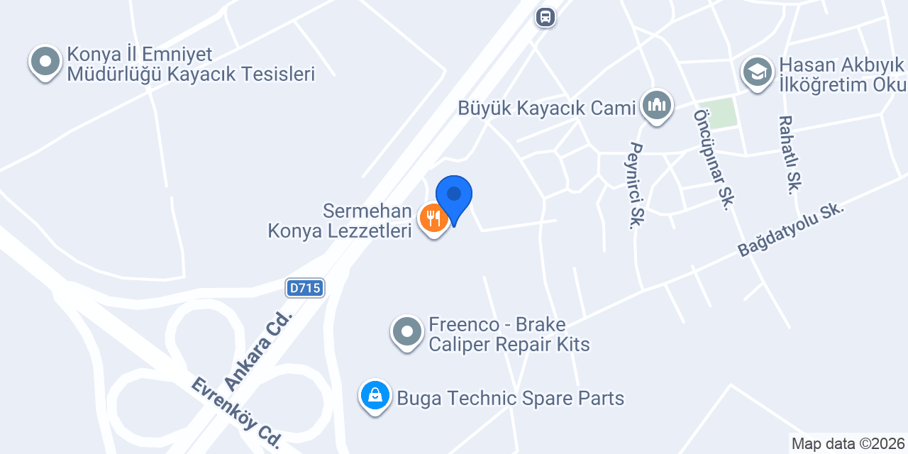 Kemal Usta Damla Unlu Mamulleri Ankara Yolu Şube konumu