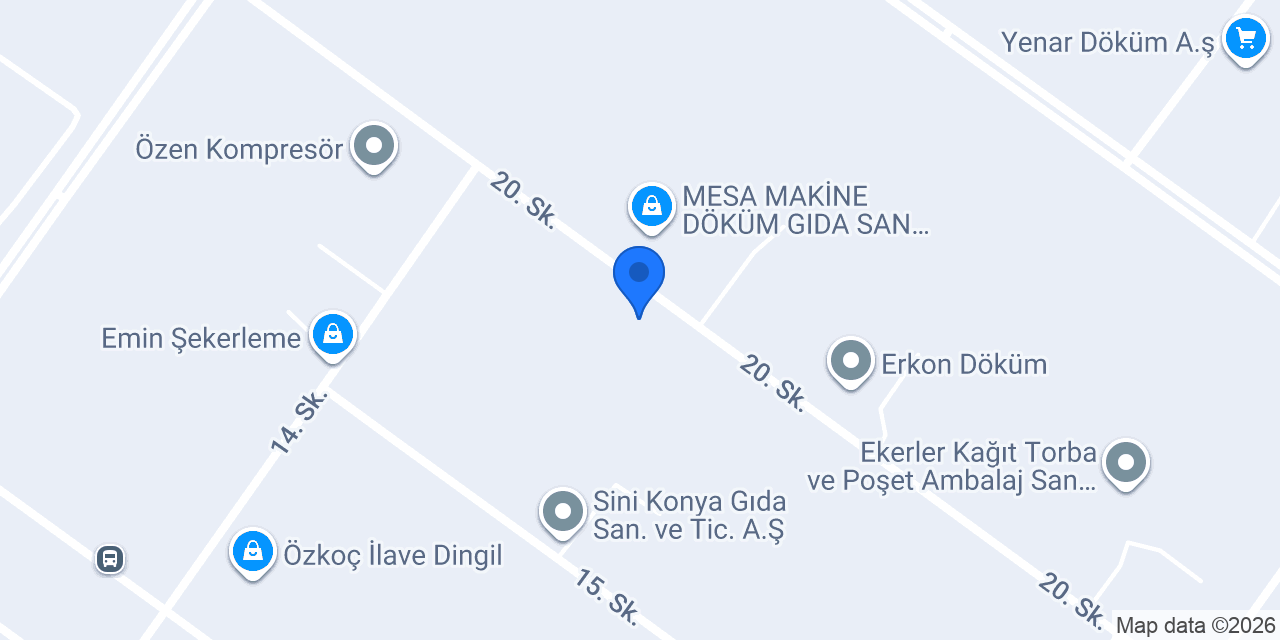 Aqua Tarım San. Tic. Ltd. Şti. | Konya Fabrika konumu