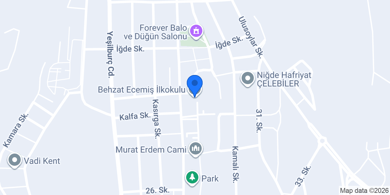 Behzat Ecemiş İlkokulu konumu