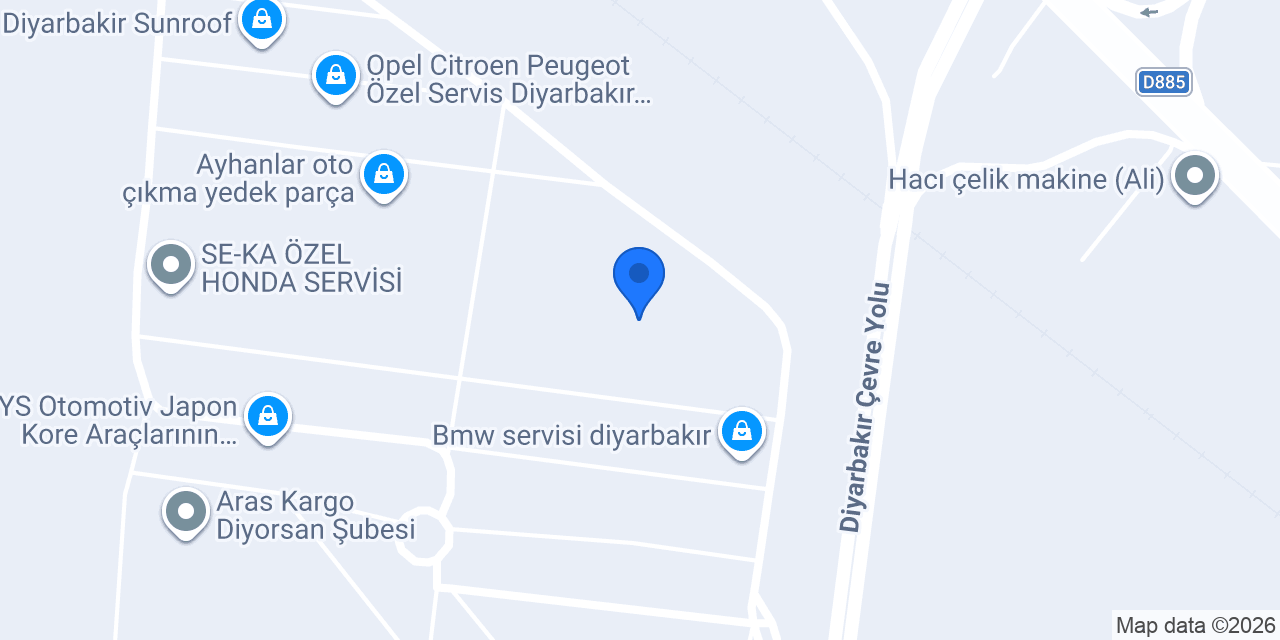 ZG OTO BOYA konumu