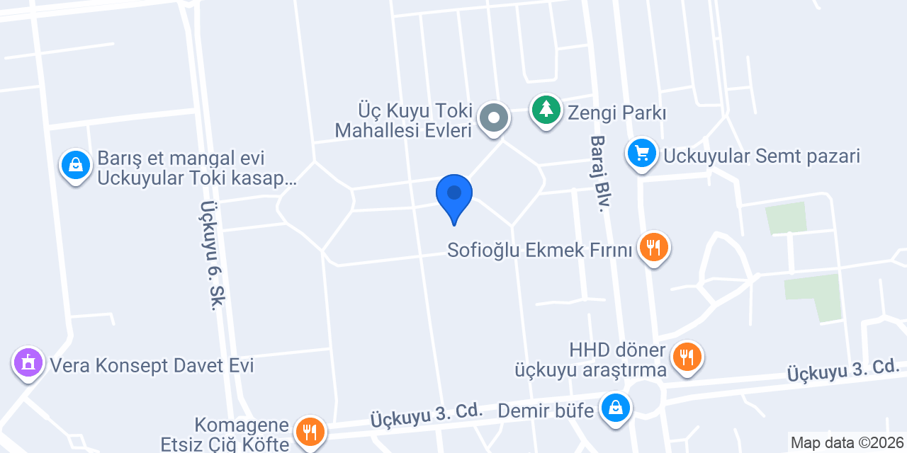 Üçkuyu Emlak konumu