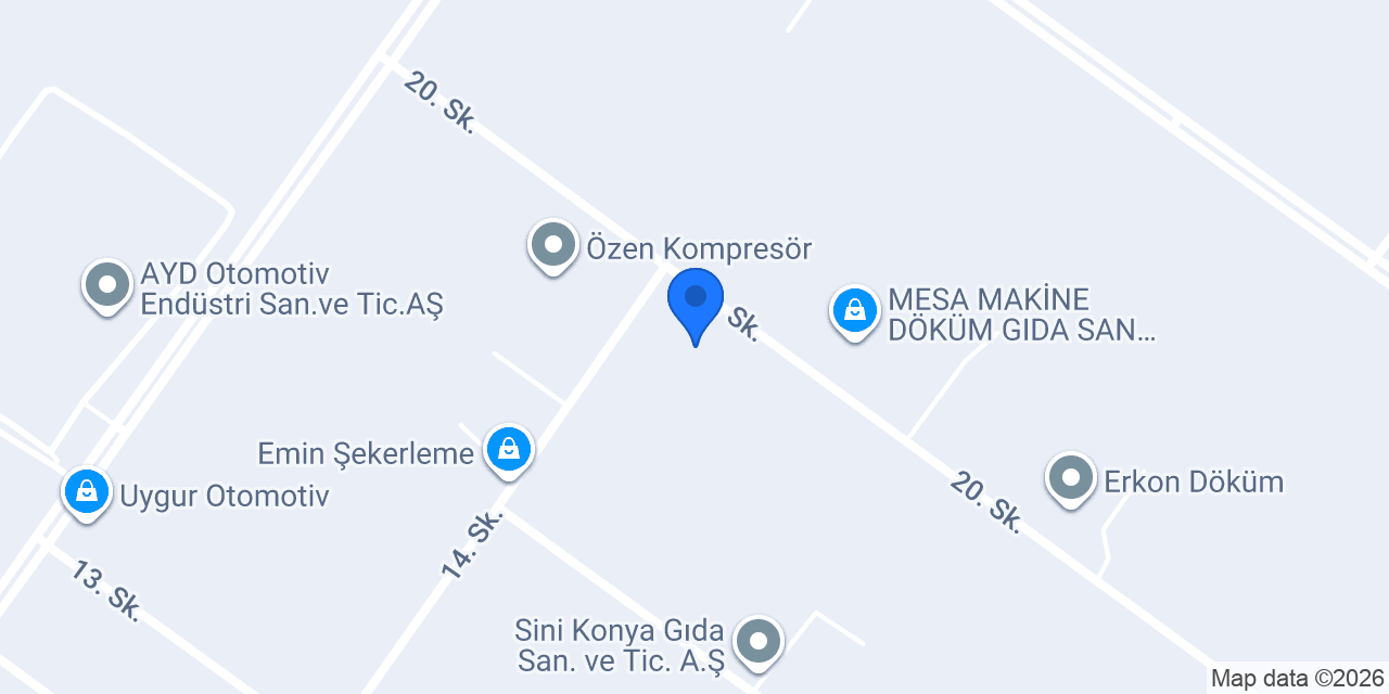 Ercanlar Plastik konumu