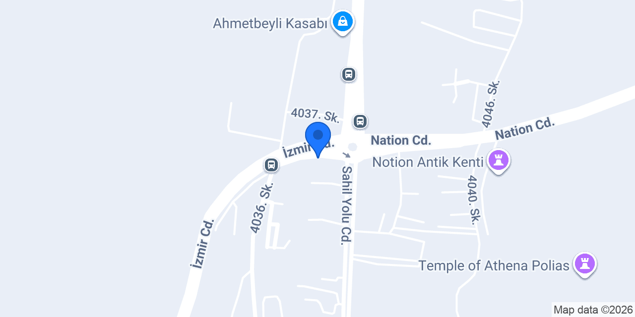 Gündoğdu Restoran konumu