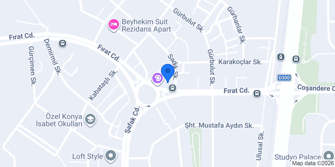 Beyhekim cadde döner konumu
