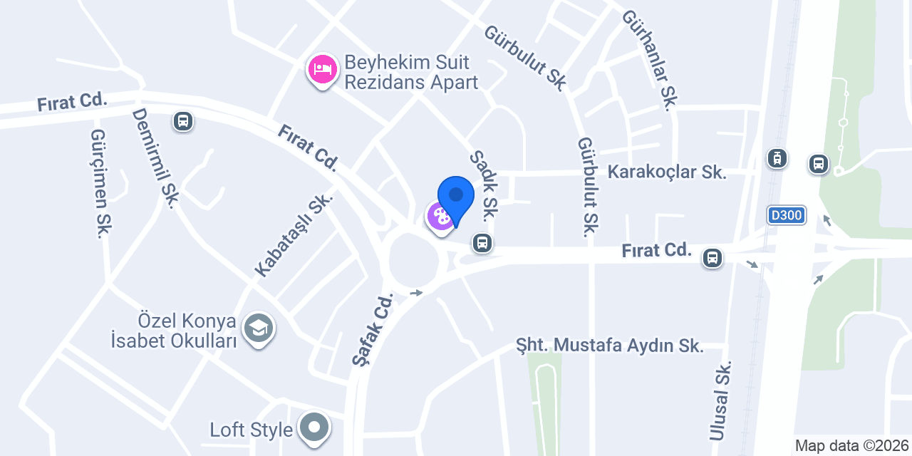 Oses Çiğ Köfte konumu