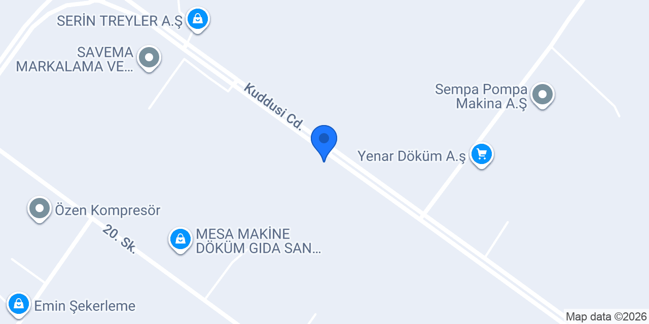 Başaran Hidrolik konumu