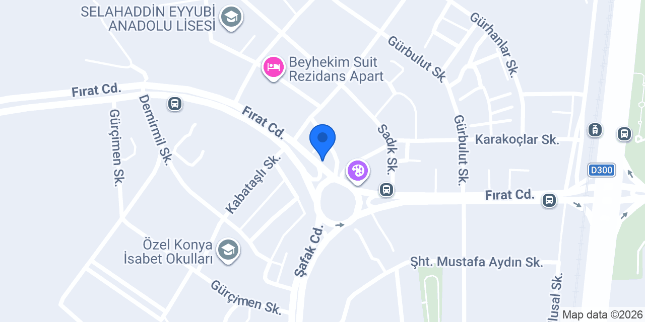 Aura Masaj Merkezi konumu