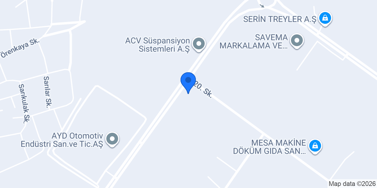 Dali Ambalaj konumu