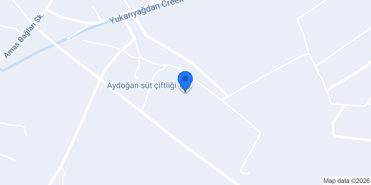 Aydoğan süt çiftliği konumu
