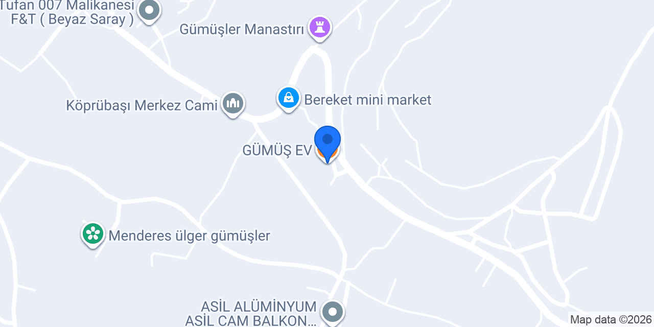 GÜMÜŞ EV konumu