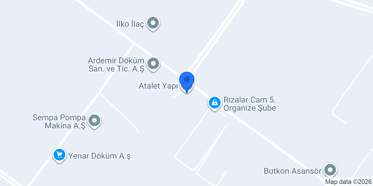 Atalet Yapı konumu