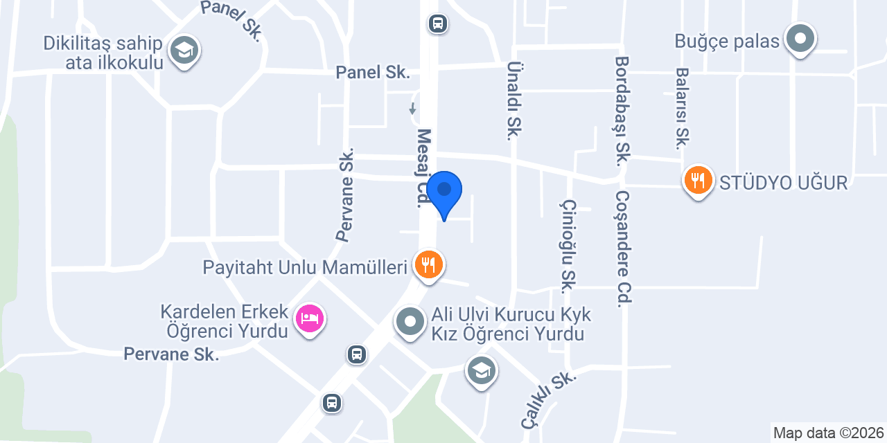 Zerakar Kuyumculuk konumu