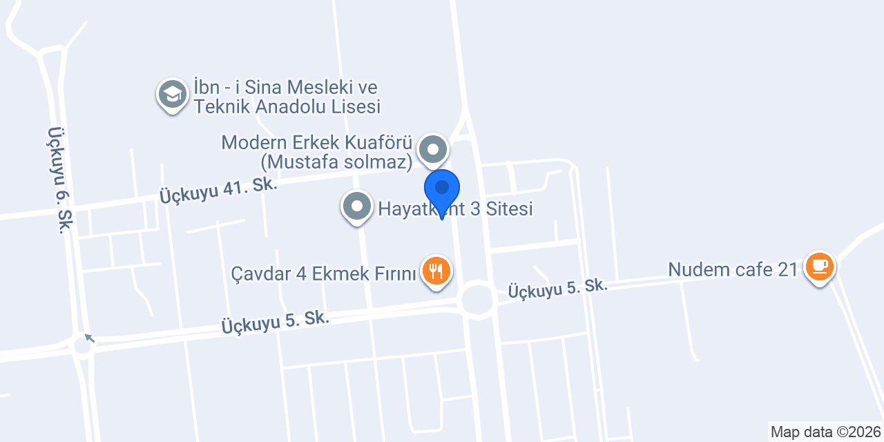 Çavdar Emlak konumu