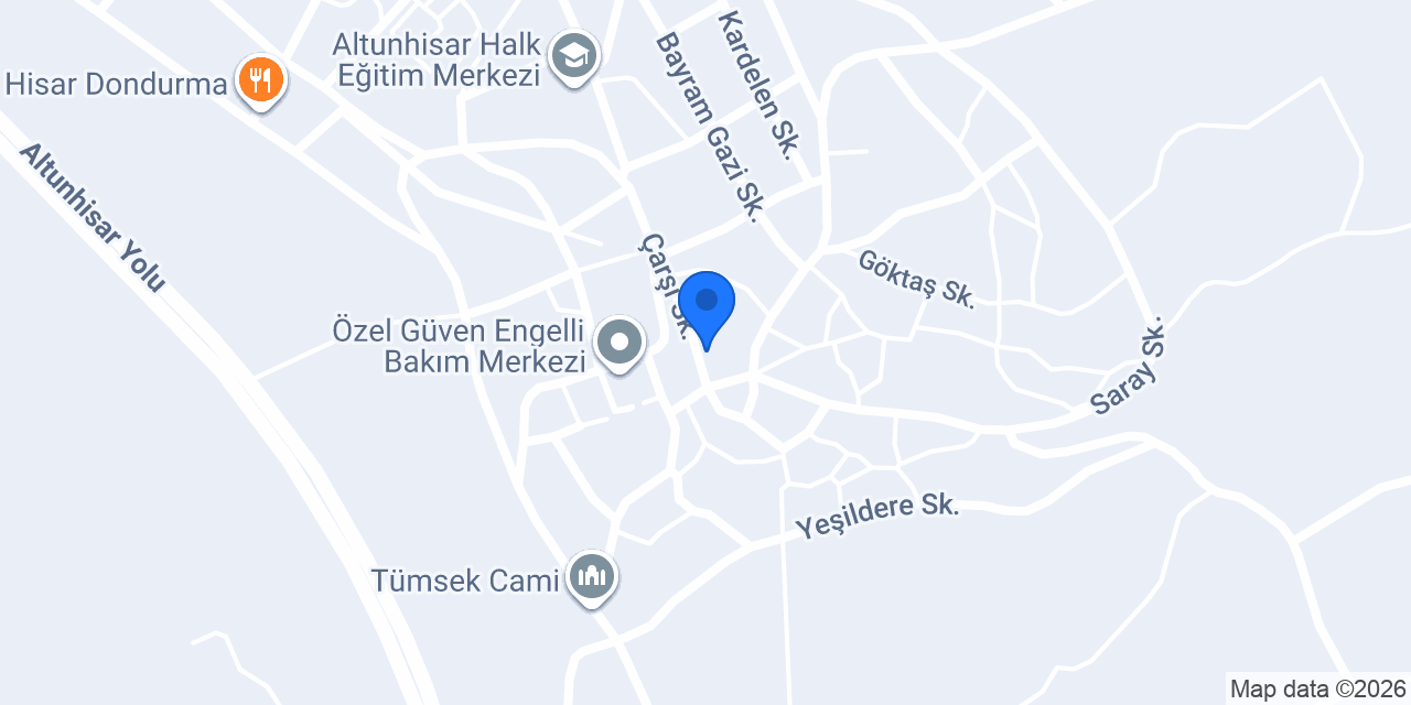 Aygaz Tüp Bayisi konumu
