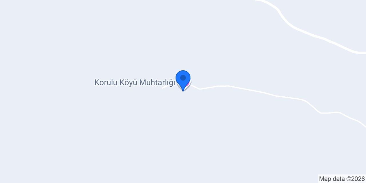 Korulu Köyü Muhtarlığı konumu
