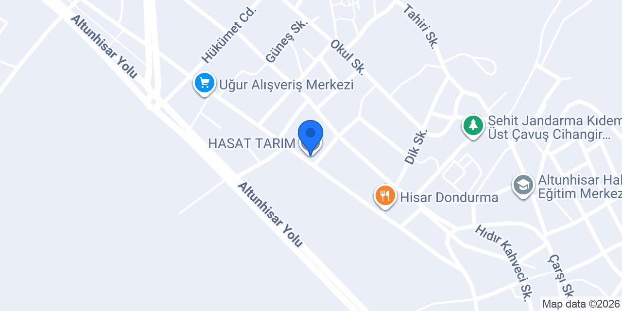 HASAT TARIM konumu