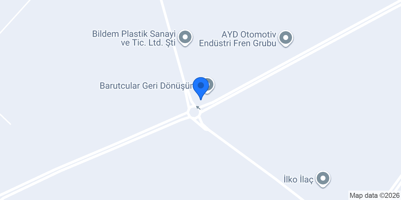 BARKAP LASTİK KAPLAMA konumu