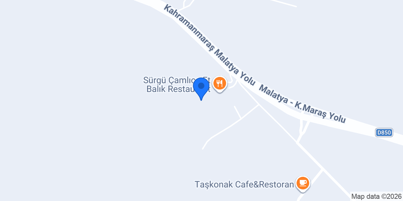 Sürgü Çamlıca Bungalov Otel konumu