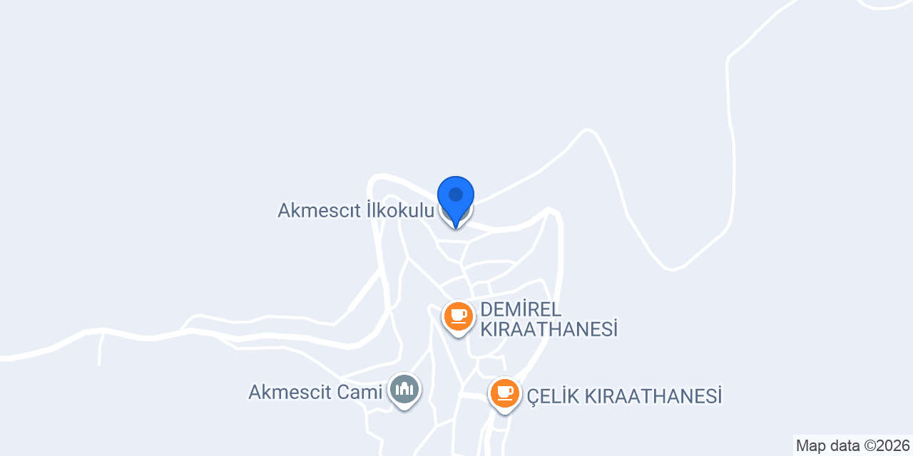 Akmescıt İlkokulu konumu
