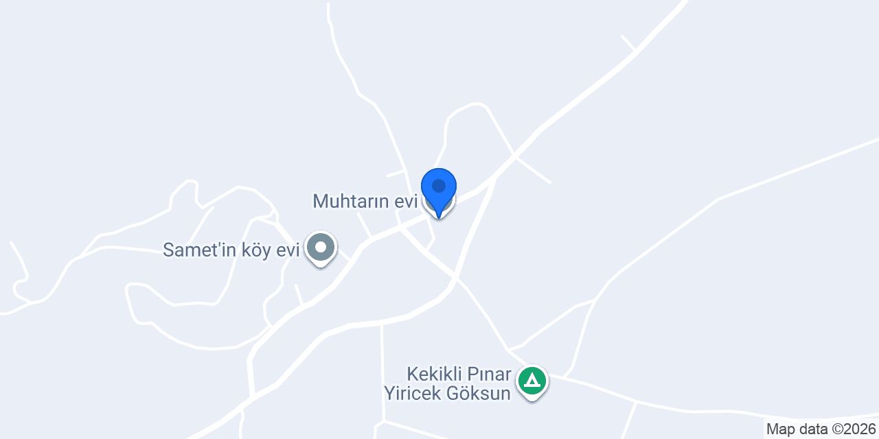 Yiricek Köyü Muhtarlığı konumu