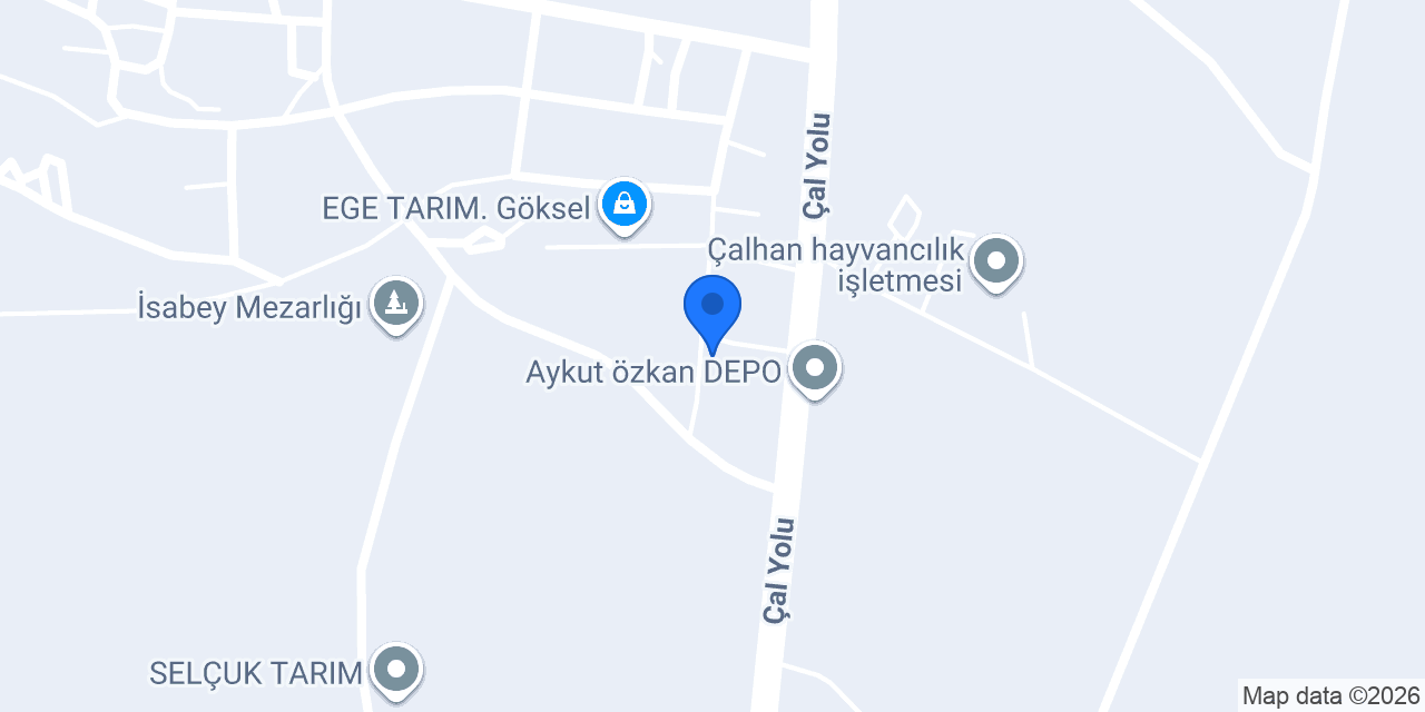 Özcan Tarım konumu