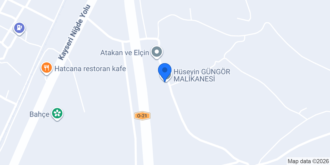 Hüseyin GÜNGÖR MALİKANESİ konumu