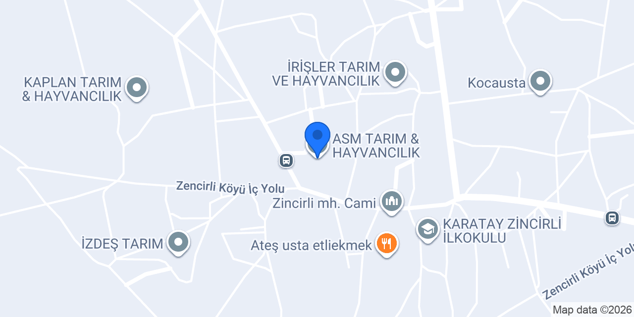 ASM TARIM & HAYVANCILIK konumu