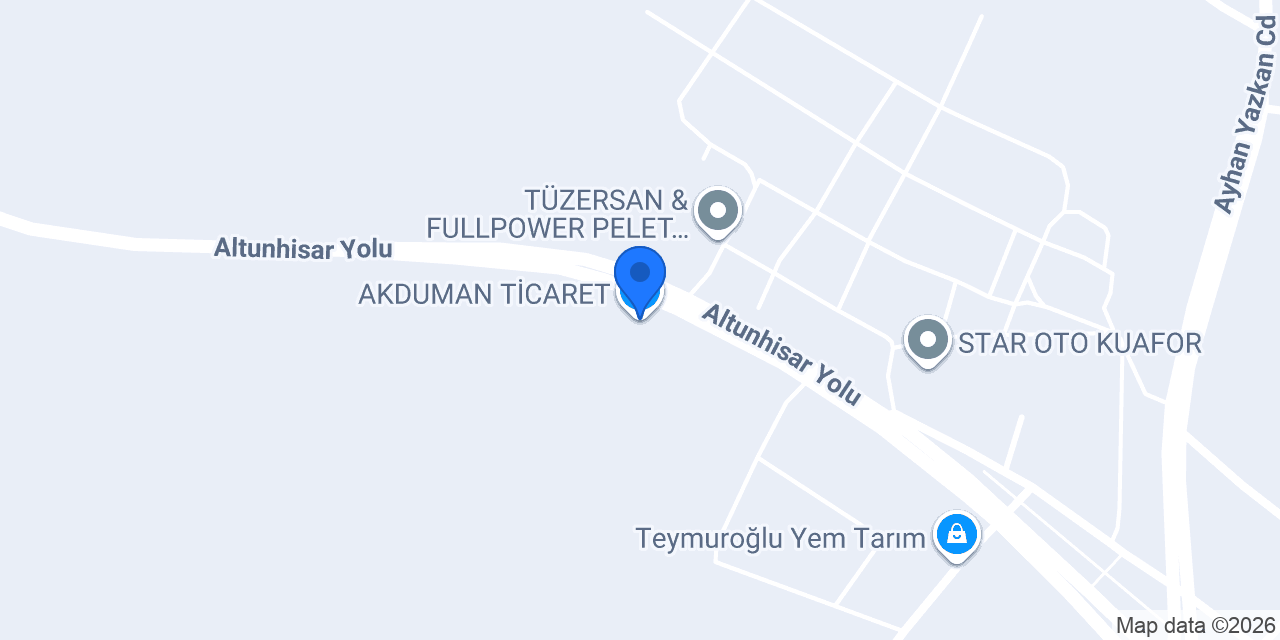 AKDUMAN TİCARET konumu