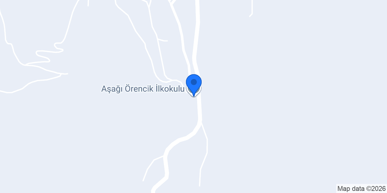 Aşağı Örencik İlkokulu konumu