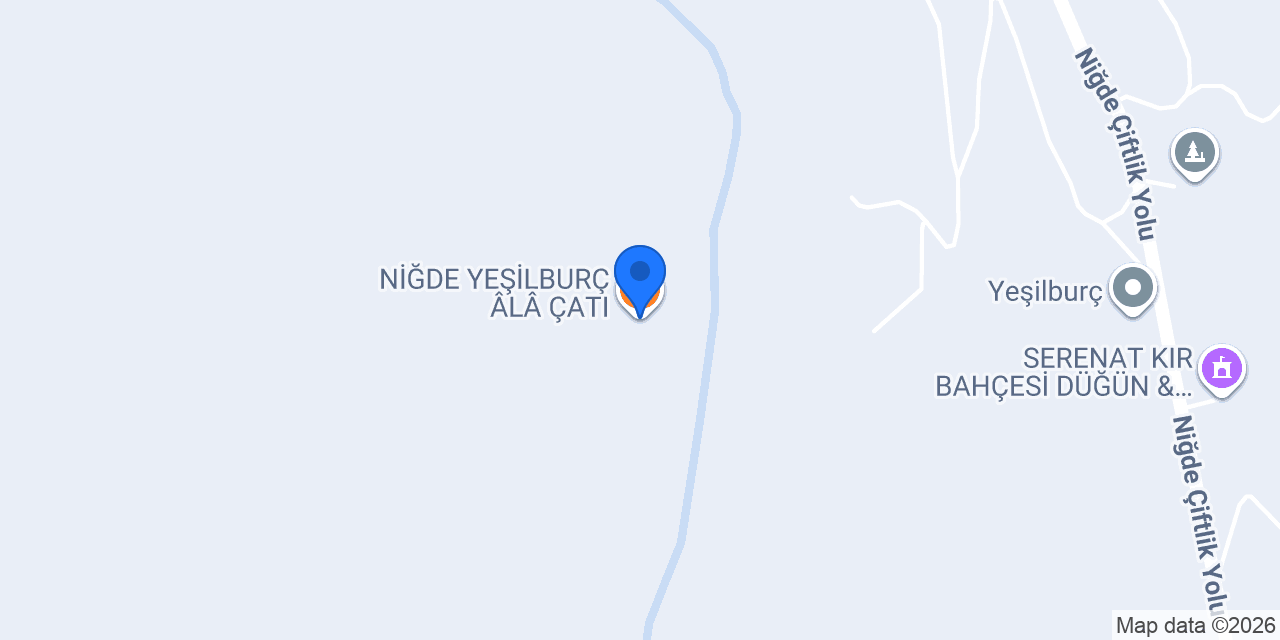 NİĞDE YEŞİLBURÇ ÂLÂ ÇATI konumu