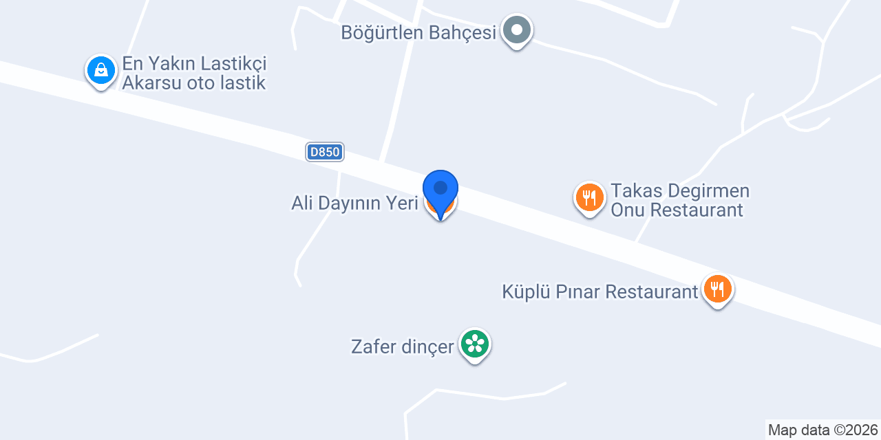 Ali Dayının Yeri konumu