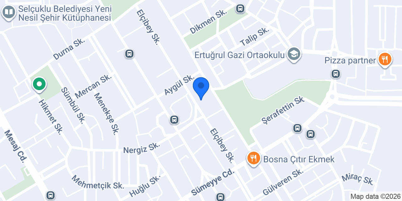 KONYA KONUT EMLAK konumu