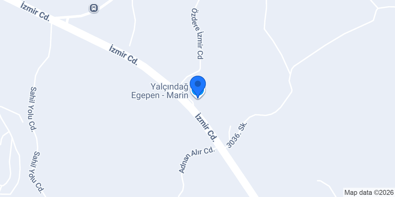 Yalçındağ Egepen - Marin konumu